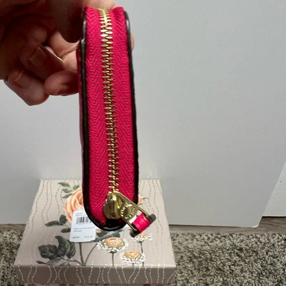 Coach Neon Pink Wallet - Picture 5 of 11